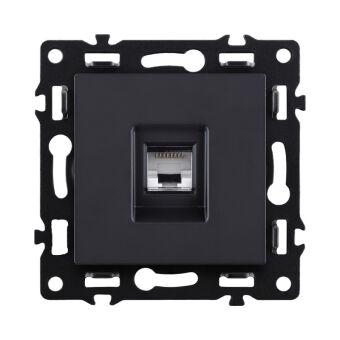 Розетка KOLLINGER AS-017BK