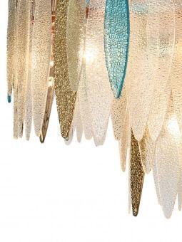 Подвесная люстра Natali Kovaltseva TRIADA 91002/15C GOLD