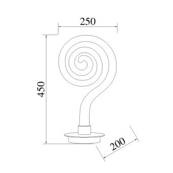 Настольная лампа Mantra 6892