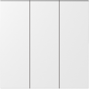 Клавиша 3-я, матовый белый, серия S08