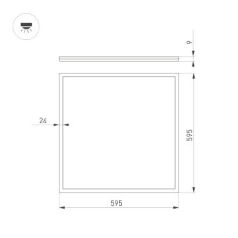 Офисный светильник Arlight 038431