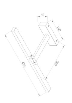 Светильник для картин Maytoni MIR008WL-L12W4K