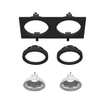 Встраиваемый светильник Favourite 4646-2C