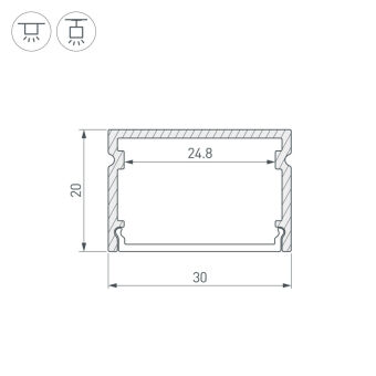Профиль Arlight 046962
