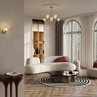 Люстра на штанге Maytoni MOD402PL-L20BS3K