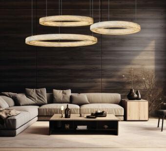 Подвесная люстра Fluorite FL1030-30PW