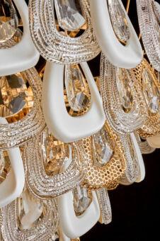 Подвесная люстра Fluorite FL1092-18P