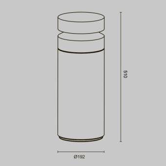 Садово-парковый светильник Maytoni O469FL-L20CM3K