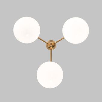 Люстра на штанге Eurosvet 60147/3 латунь