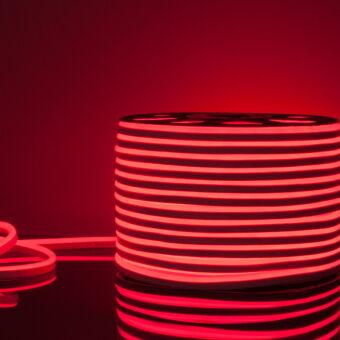 Гибкий неон Elektrostandard LS001 220V 9.6W 120Led 2835 IP67 красный