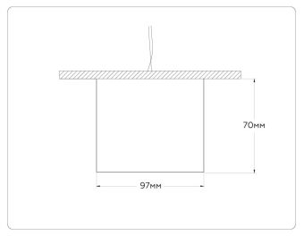 Накладной светильник Ambrella Light TN52881