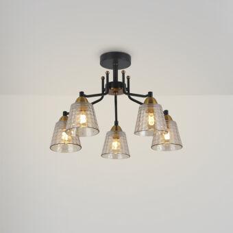 Люстра на штанге Freya FR4017PL-05BBZ