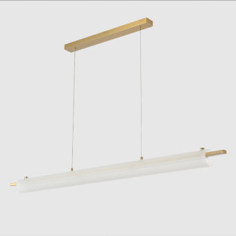 Подвесной светильник Crystal Lux TUNNEL SP40 LED BRASS