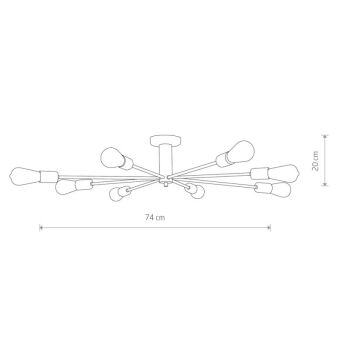 Люстра на штанге Nowodvorski 9135