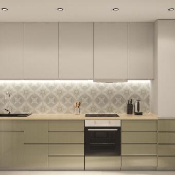 Влагозащищенный светильник Denkirs DK3012-BK