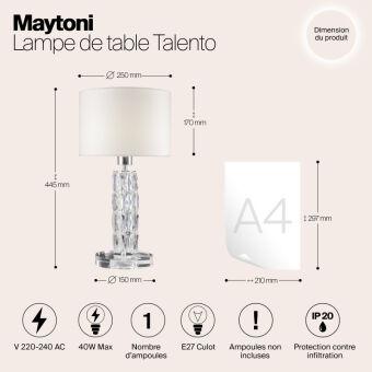 Настольная лампа Maytoni DIA008TL-01CH