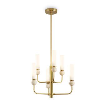 Люстра на штанге Freya FR5482CL-06BS1