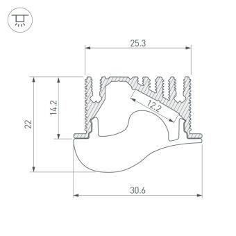 Профиль Arlight 019270