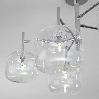 Люстра на штанге Eurosvet 70128/5 хром