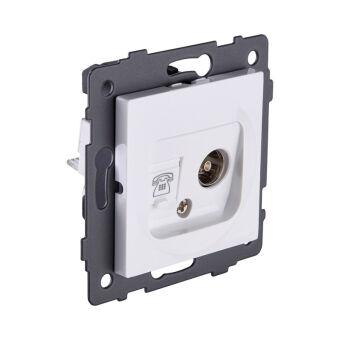 Розетка KOLLINGER REA-013WH