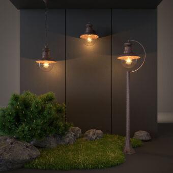 Садово-парковый светильник Elektrostandard Talli F брауни