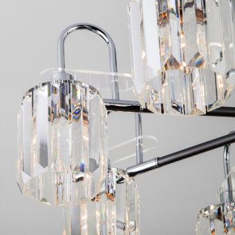 Люстра на штанге Eurosvet 70090/8 графит