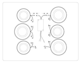 Накладная люстра Ambrella Light FA8872