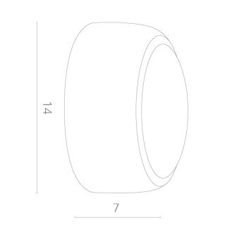 Бра ARTE Lamp A1421AP-1WH