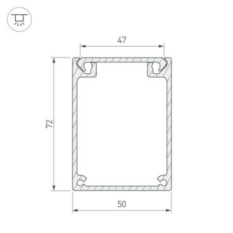 Профиль Arlight 017357