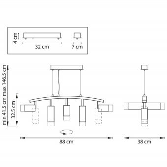 Подвесная люстра Lightstar LR7353738621
