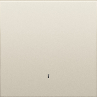 Клавиша 1-я с подсветкой, слоновая кость, серия S08