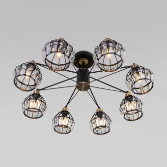 Люстра на штанге Eurosvet 70075/8 черный