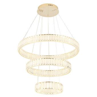 Каскадная люстра Crystal Lux MUSIKA SP150W LED GOLD