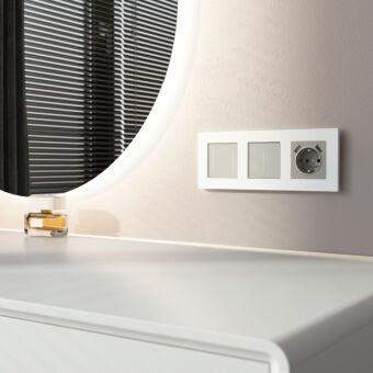 Выключатель Werkel W4522014 дымчатый