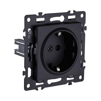 Розетка KOLLINGER AS-014BK