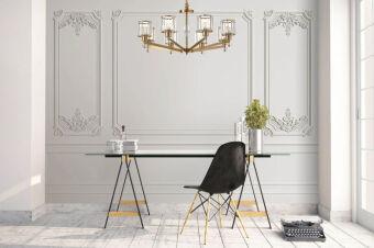 Подвесная люстра Escada 691/8S (Copper)