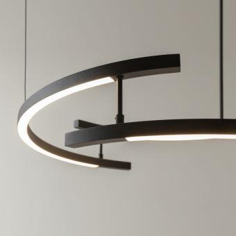 Люстра на штанге Maytoni MOD016PL-L52BK