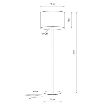 Торшер Nowodvorski 11676
