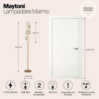 Торшер Maytoni MOD099FL-02G