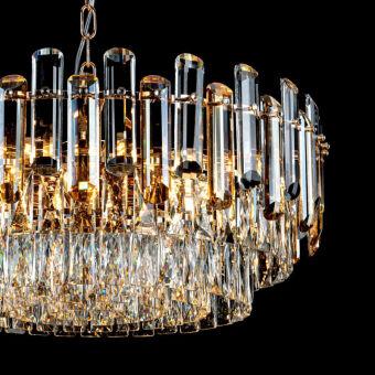 Подвесная люстра MODELUX ML.9006.12 GD-BR