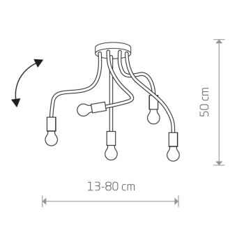 Накладная люстра Nowodvorski 9766