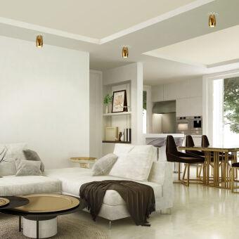 Накладной светильник Elektrostandard DLN104 GU10 золото