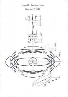 Подвесная люстра Lightstar 784346