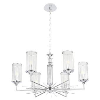 Подвесная люстра Crystal Lux GLORIA SP6 CHROME