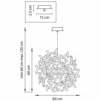 Подвесная люстра Lightstar 754121