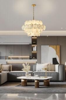 Подвесная люстра Fluorite FL1018-20PA