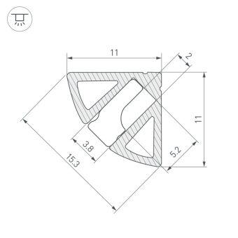 Профиль Arlight 044086