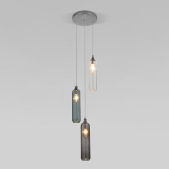 Каскадная люстра Eurosvet 50252/3 хром