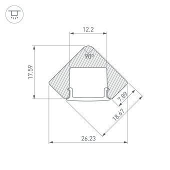Профиль Arlight 018252