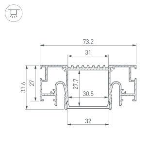 Профиль Arlight 053526